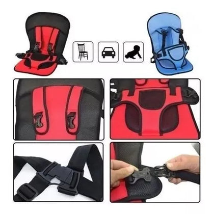 Asiento para Bebé con Arnés para Carro – Silla de Auto Segura y Cómoda